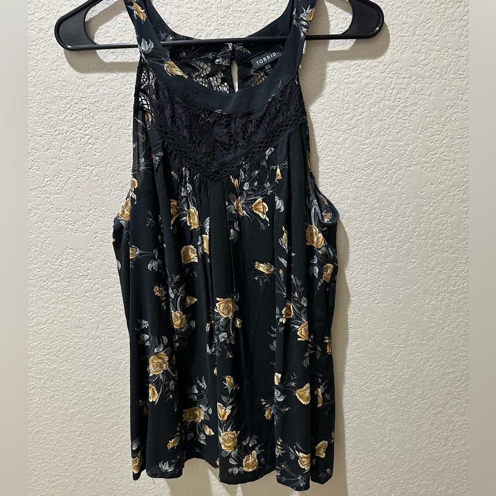 Flowy plus size top from torrid